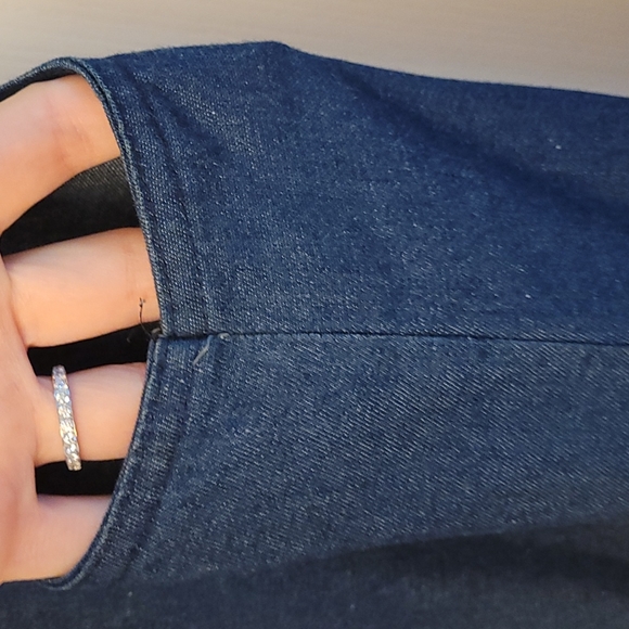 Vintage CB IV Denim Button from Jumper with Pockets! - Picture 6 of 16